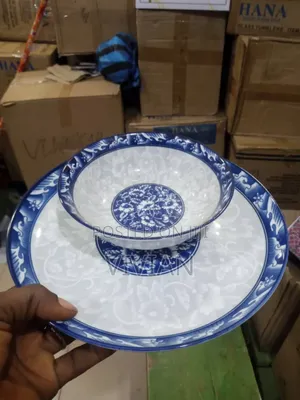 12pcs Ceramic Flat Plate