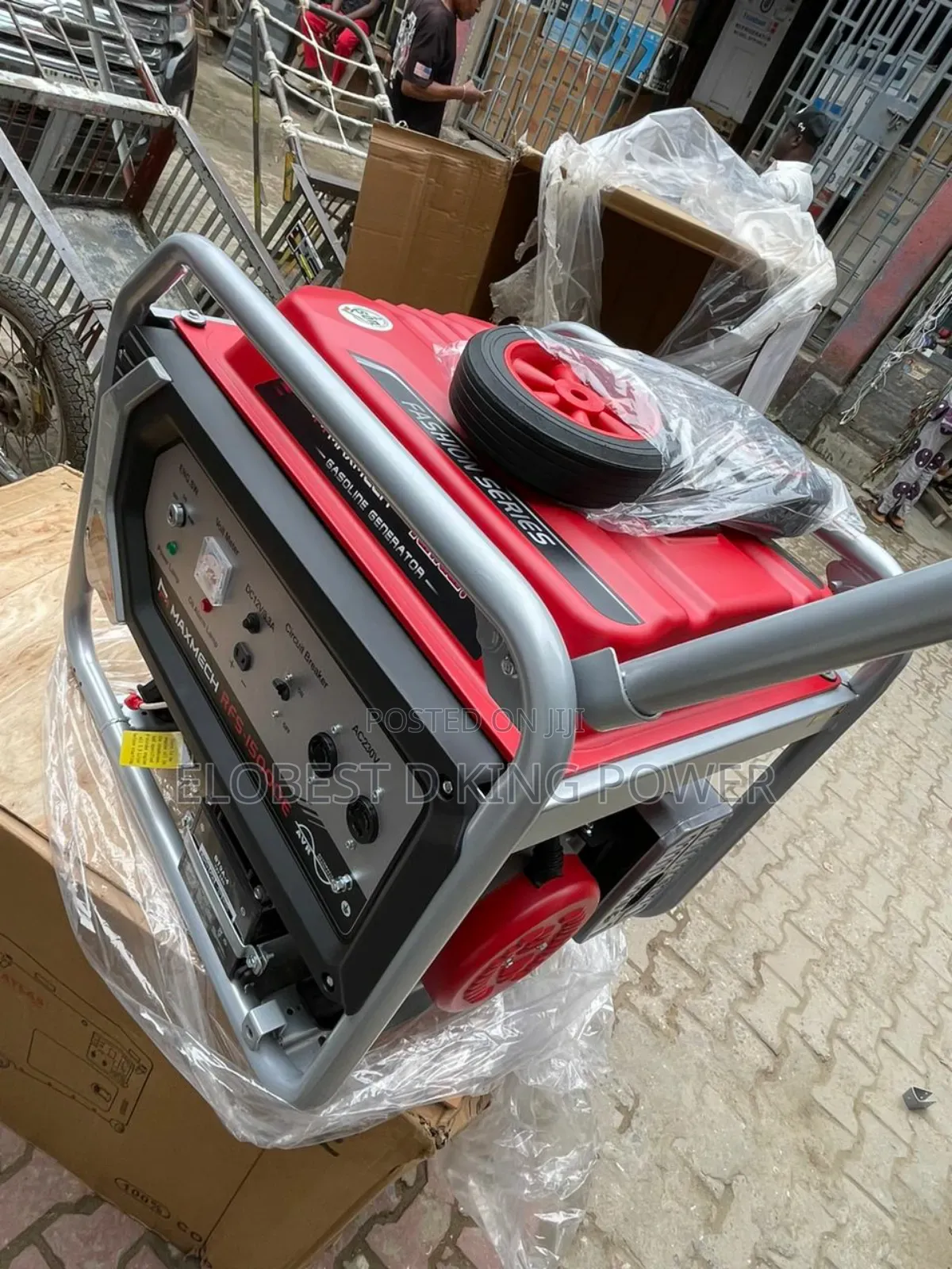 12.5kva Maxmech Petrol Key Generator 100% Pure Copper Coil