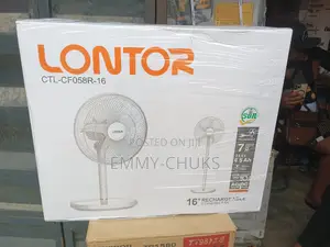 Latest Lontor 16" Rechargeable Fan