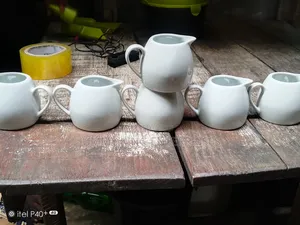 6 Pieces Plain Coffee Tea Ceramic Mug Cup
