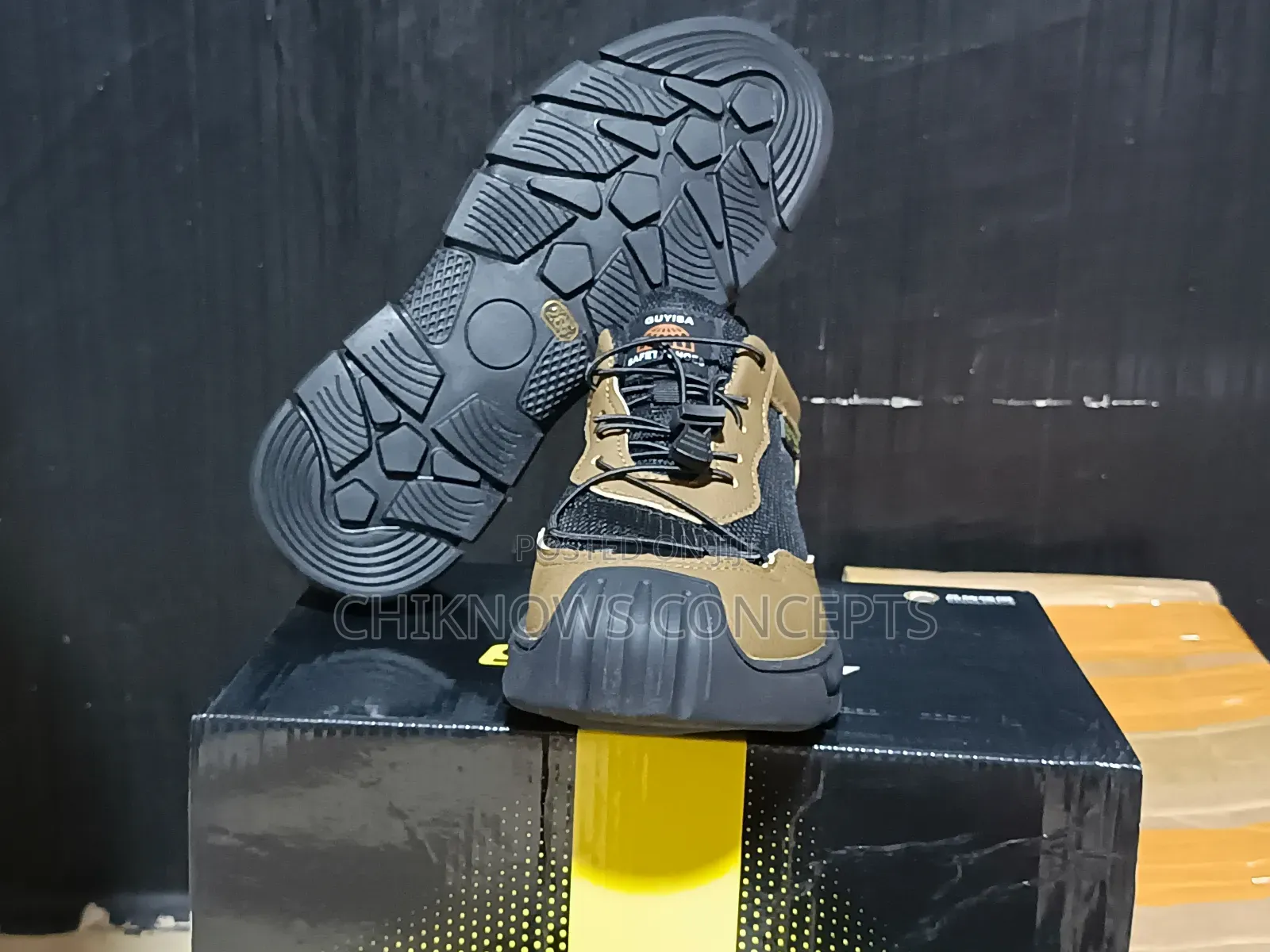 Guyisa 0216 Steel Toe Safety Boot