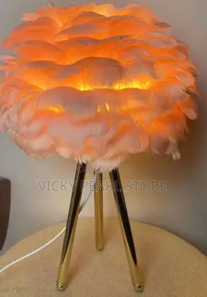 Feather Table Lamp