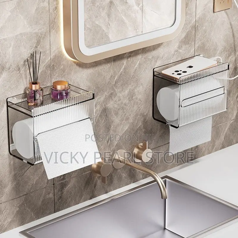 Acrylic Tissue Rack