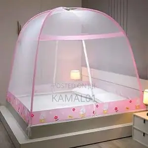6 by 6 Round Foldable Mosquito Net for Indoor and Outdoor