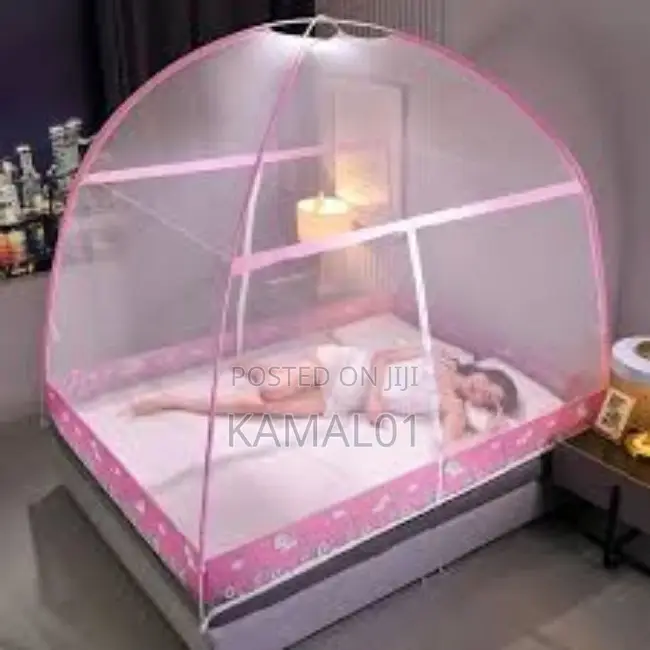 6 by 6 Round Foldable Mosquito Net for Indoor and Outdoor