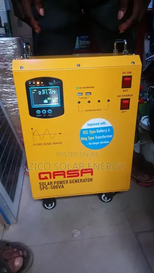 Qasa 500watts Solar Generator With 200watts Panel