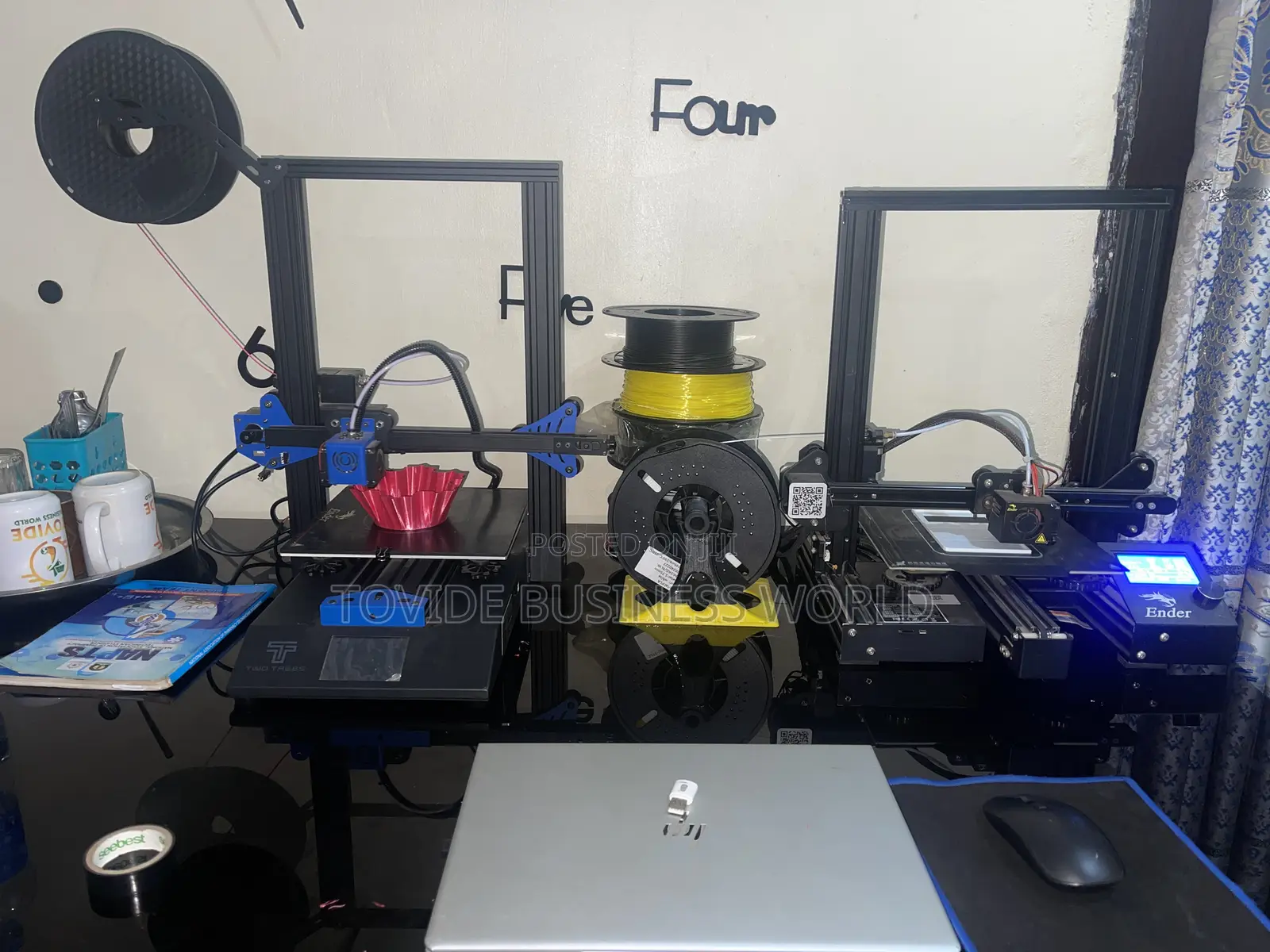 Plastic and Rubber 3d Printing Using PLA, ABS, TPU, Petg Etc