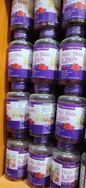 Nature Pride Hair Skin and Nail Gummies