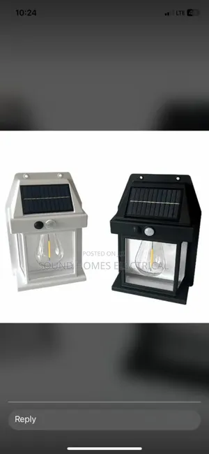 Solar With Sensor Outdoor Wall Lights/ Lamps