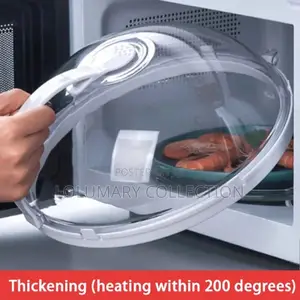 High Quality Microwave Plate Cover With Handle