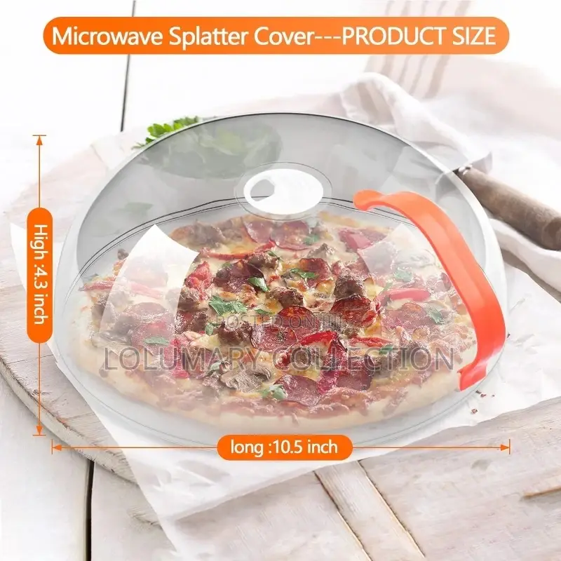 High Quality Microwave Plate Cover With Handle