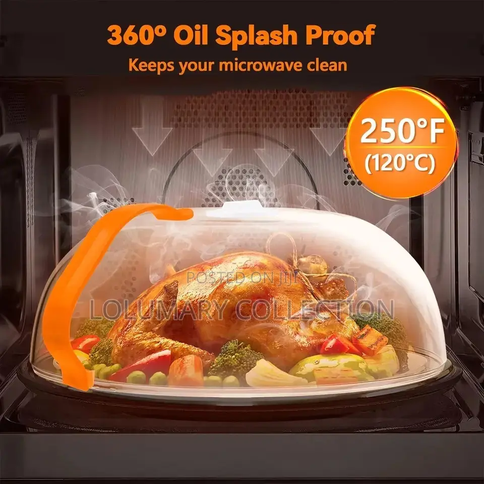 High Quality Microwave Plate Cover With Handle