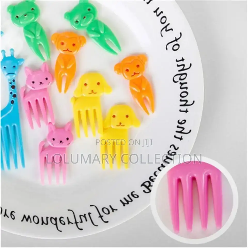 10pcs Fruit Fork for Kids