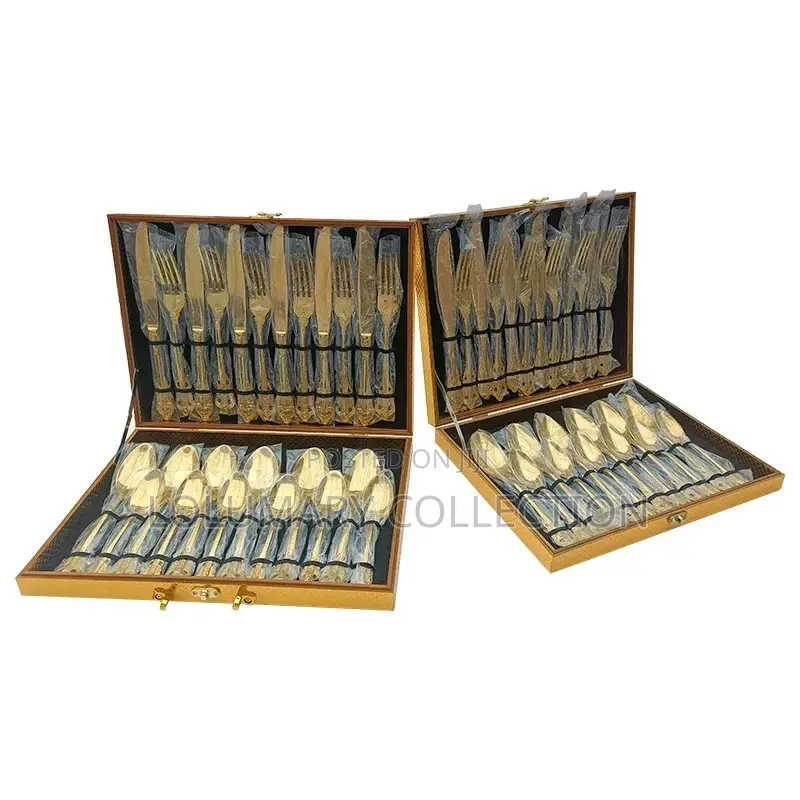 Gold Cutlery Set