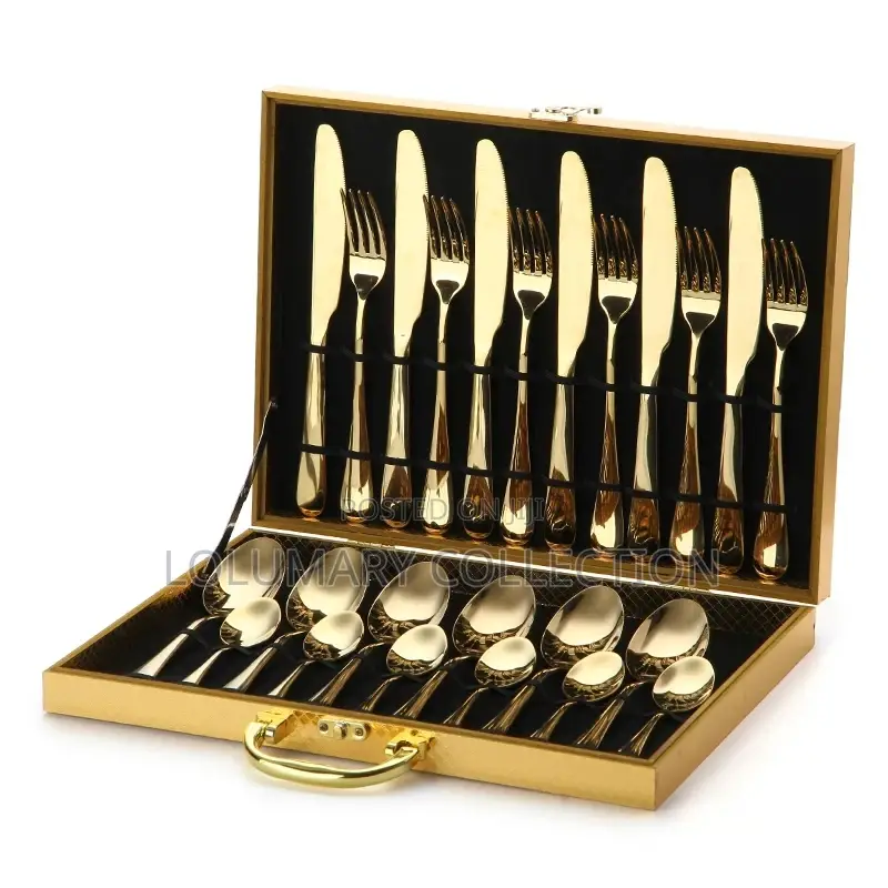 Gold Cutlery Set