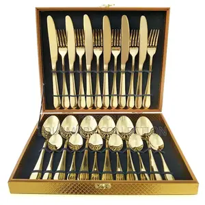 Gold Cutlery Set