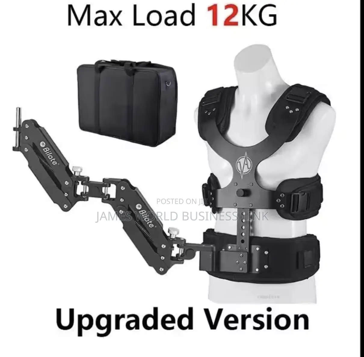 Steadycam With Flycam Cameras Stabilizer 2 in 1
