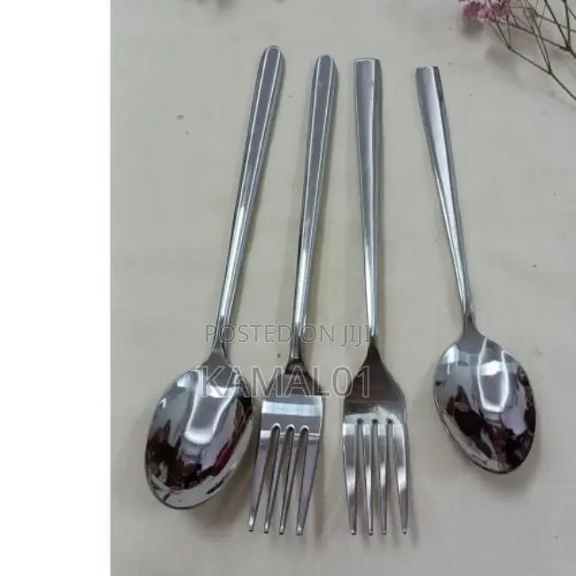 USA Silver Spoon and Fork Dozen