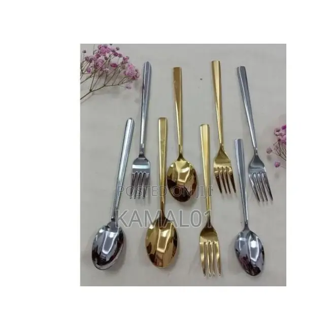 USA Silver Spoon and Fork Dozen