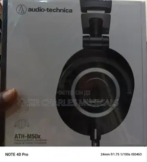 Audio Technica ATH-M50X Studio Headphone