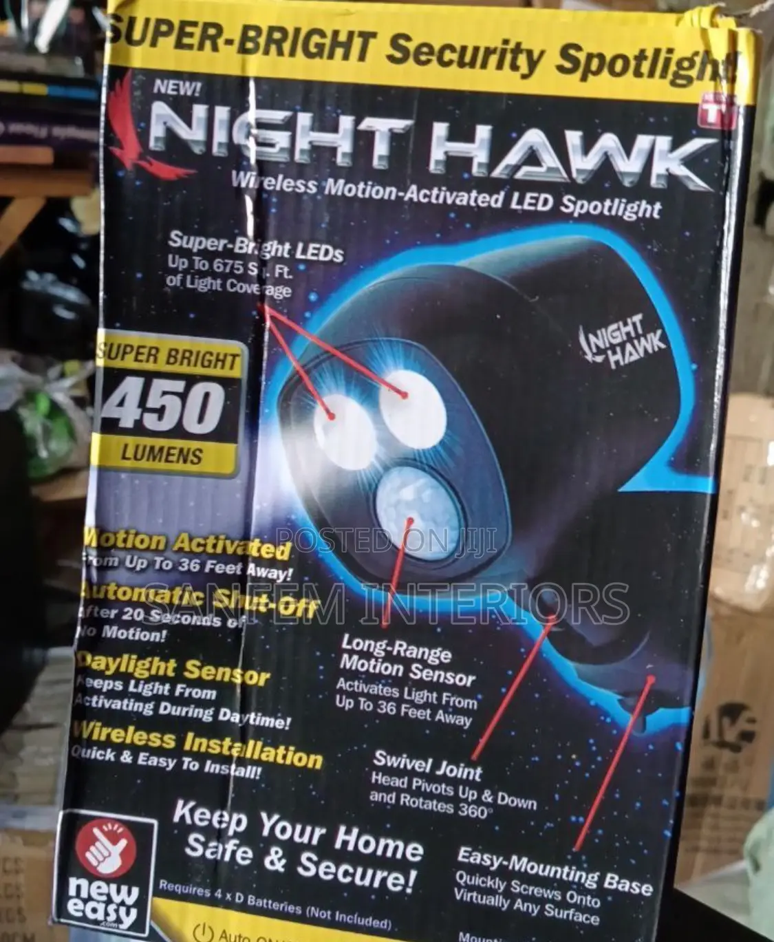 Night Hawk Led Spotlight