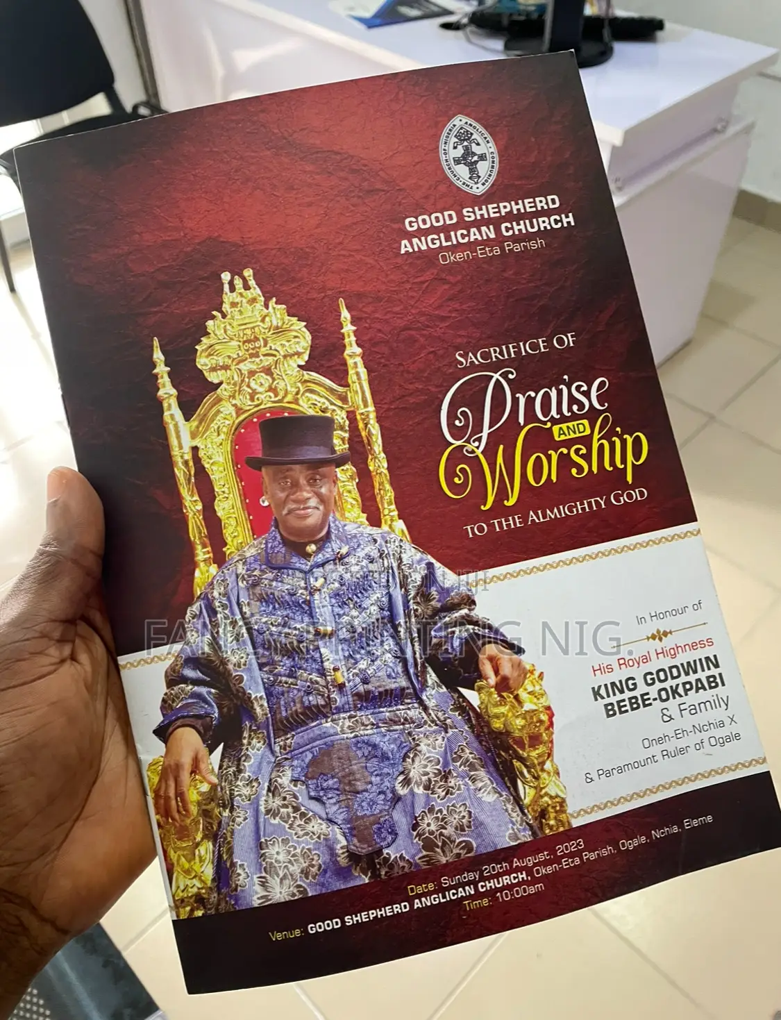 Custom Event Programs Brochures - Quality Printing for All Occasions
