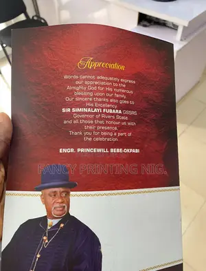 Custom Event Programs Brochures - Quality Printing for All Occasions