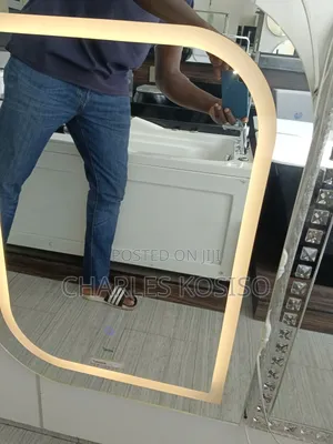 Led Mirror Square Round Shape