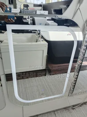Led Mirror Square Round Shape