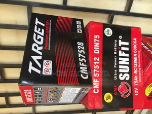 Original Korea 75ahs Target Battery for SUV’S.