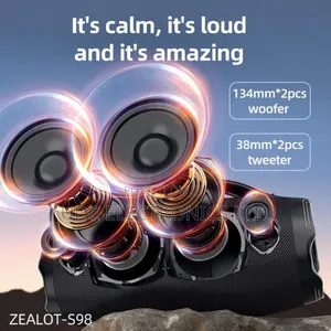 Top Notch Zealot-s98 Mega Bass Bluetooth Portable Speaker