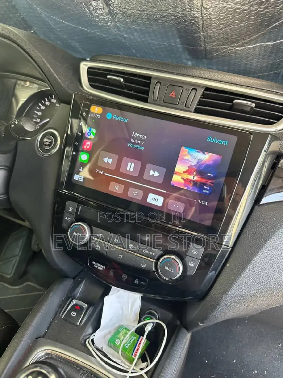 Nissan Qashqai 2015-2019 Android Player + Reverse Camera