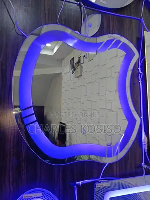 LED Mirror Apple  Shape