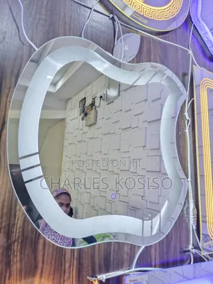 LED Mirror Apple  Shape
