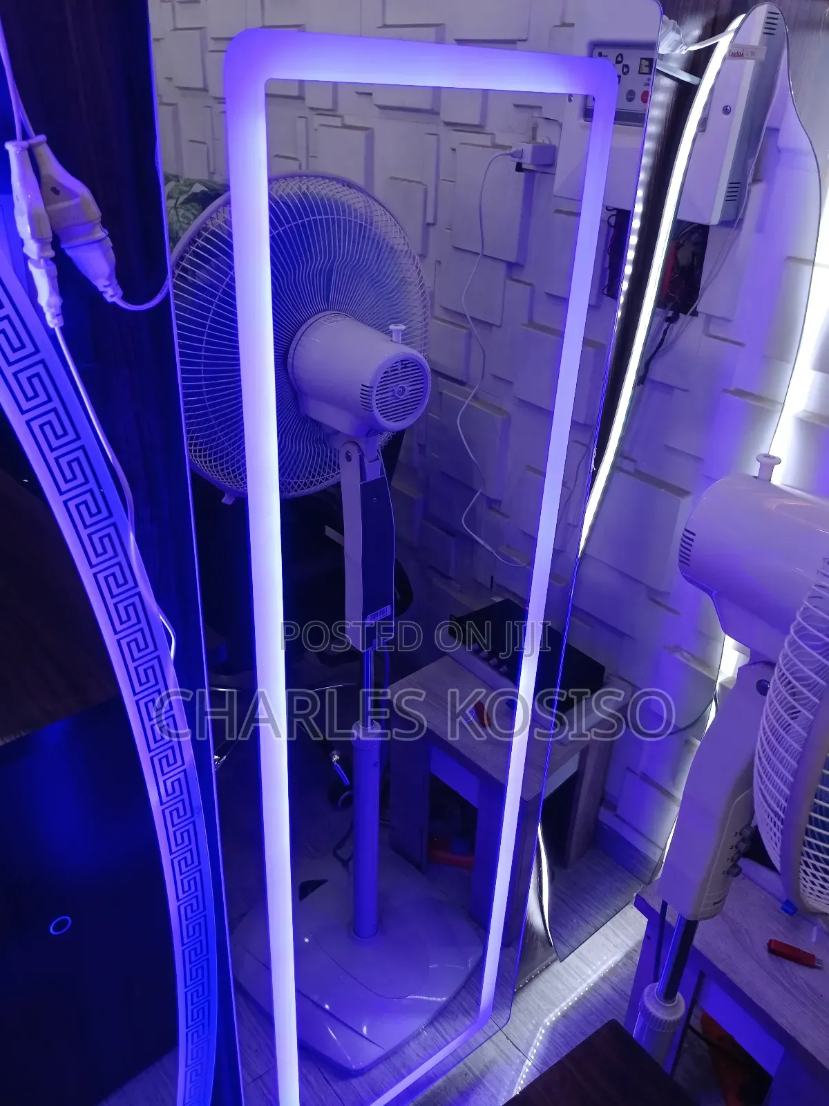 LED Square Mirror 150 by 50