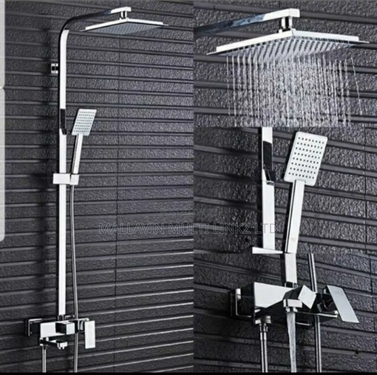 Stainless Silver Shower Mixers