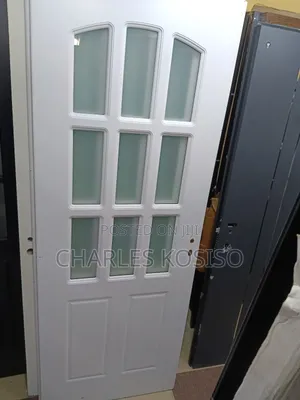 Wooden Door With Glass