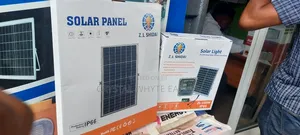 100W 4 Eyes Flood Solar Light