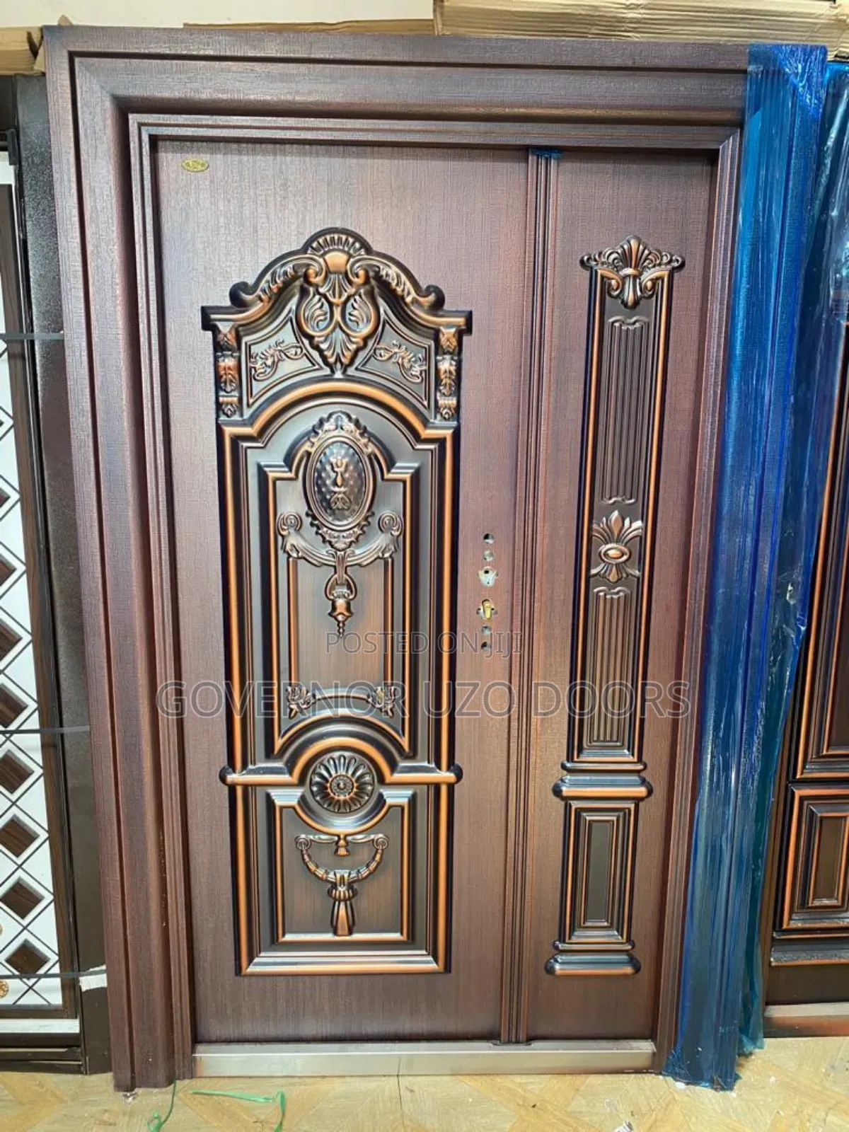 4ft Copper Security Entrance Door