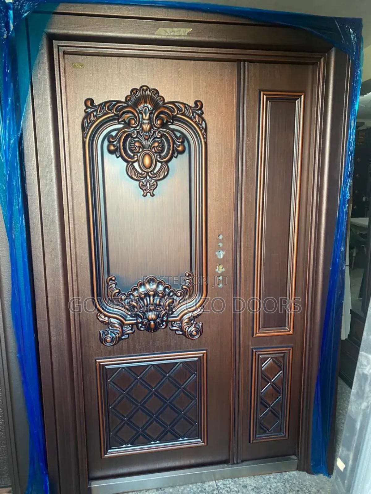 4ft Copper Security Entrance Door