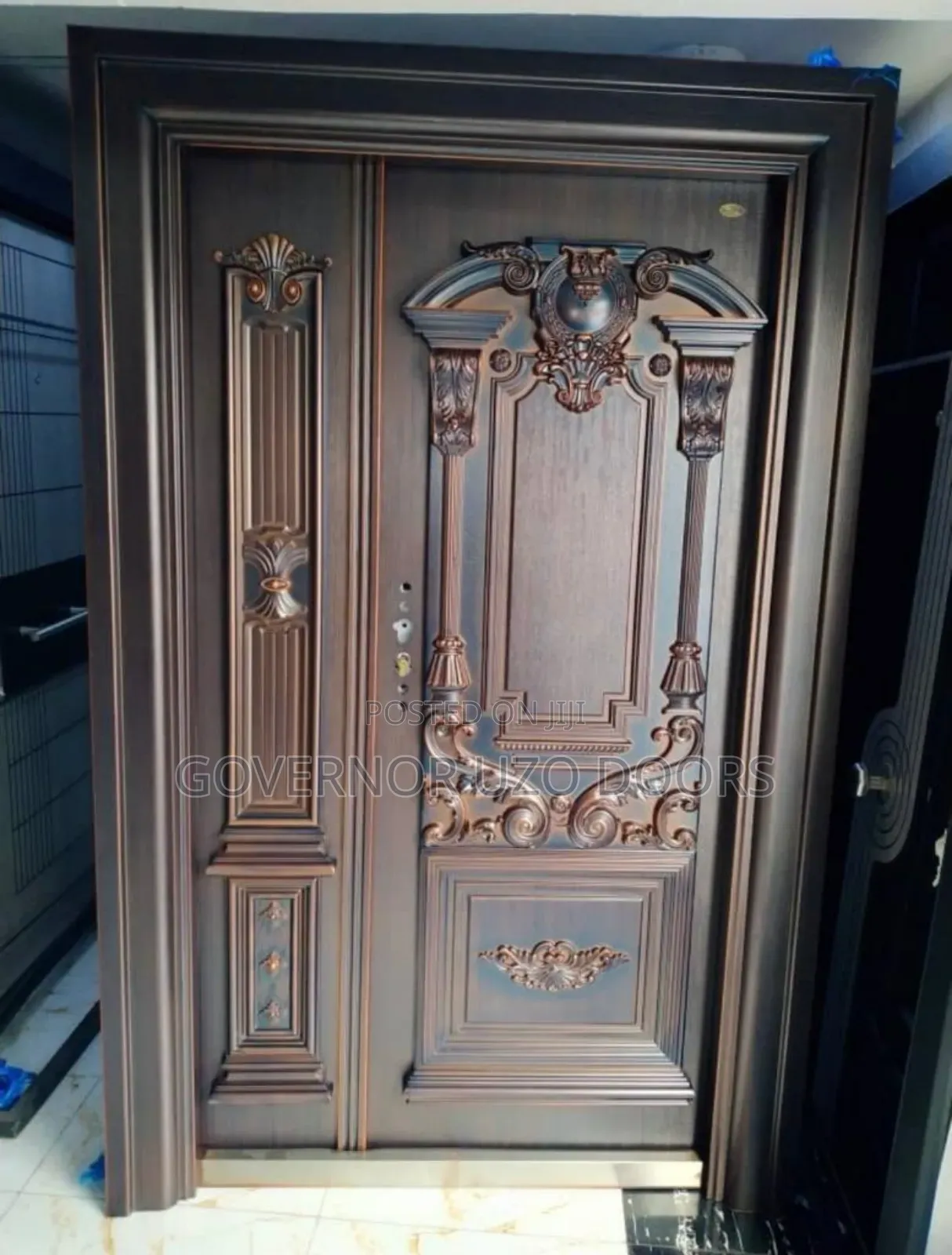 4ft Copper Security Entrance Door