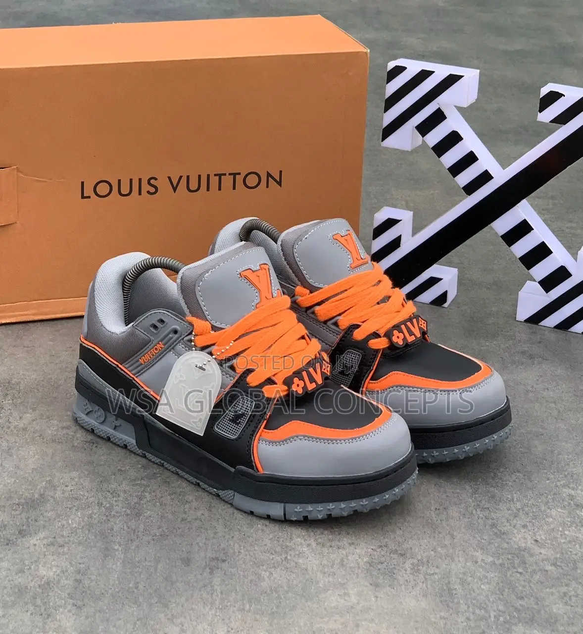 Luios Vuitton Trainer Maxi