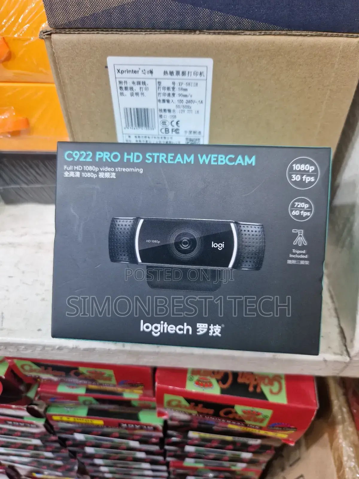 Logitech Webcam C922