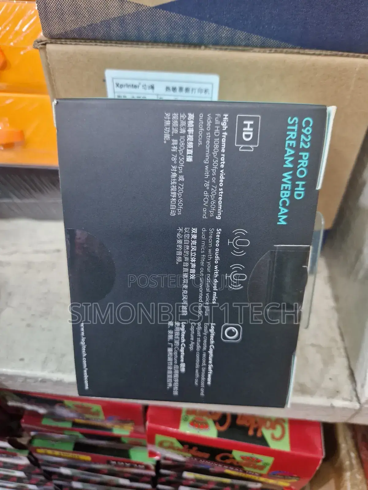 Logitech Webcam C922