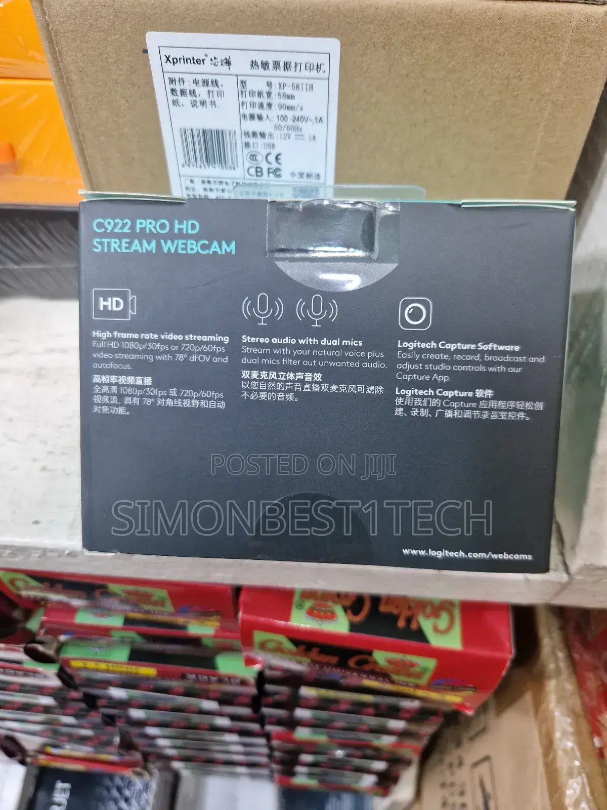 Logitech Webcam C922