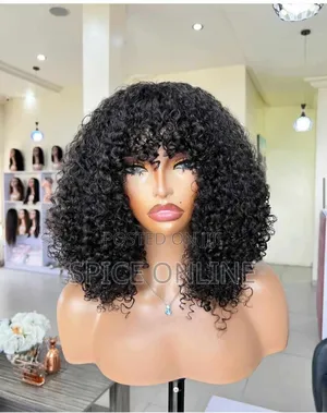 Ultra Vip: Crown Curls Wig  Human Hair