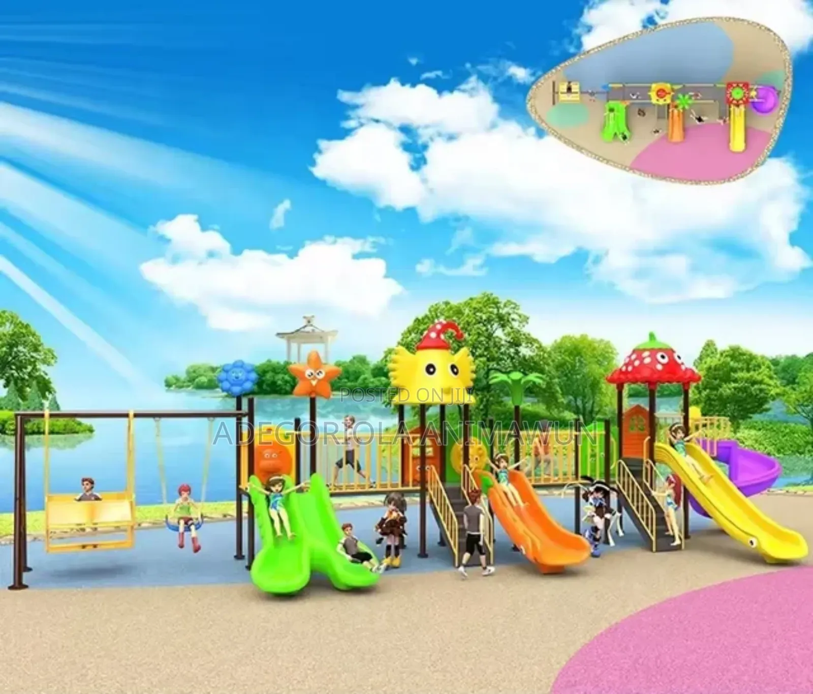 Giant Swing Set