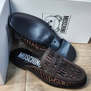 Original MOSCHINO Half Shoes Available in Store