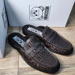 Original MOSCHINO Half Shoes Available in Store