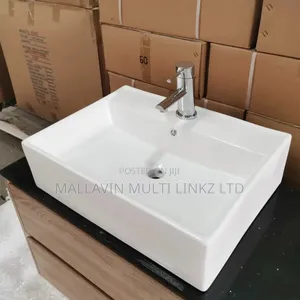 Ceramic Countertop Basin Bathroom Sinks